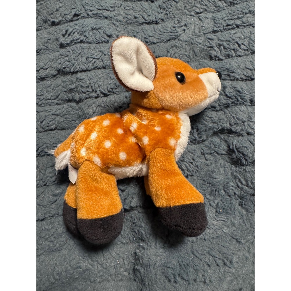 Wild Republic Fawn Deer Plush Spotted Brown White Stuffed Animal 8 Inch Toy